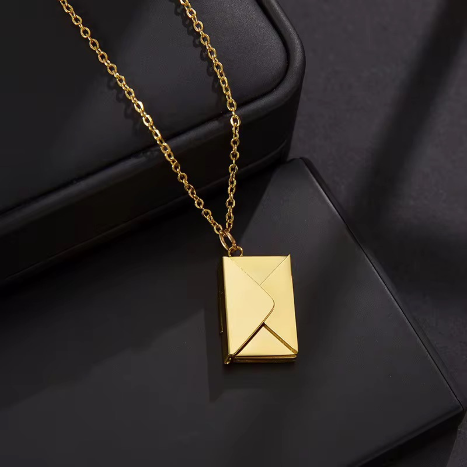 Personalized Love Letter Envelope Necklace