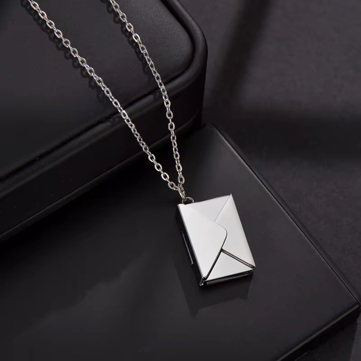 Personalized Love Letter Envelope Necklace