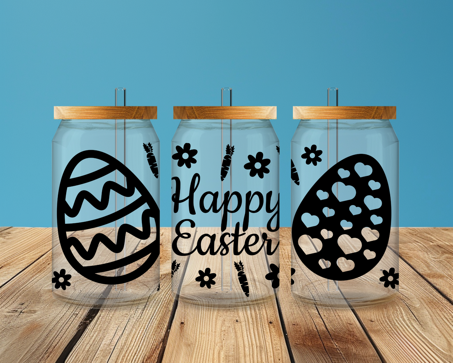 16oz Libbey glass-Easter