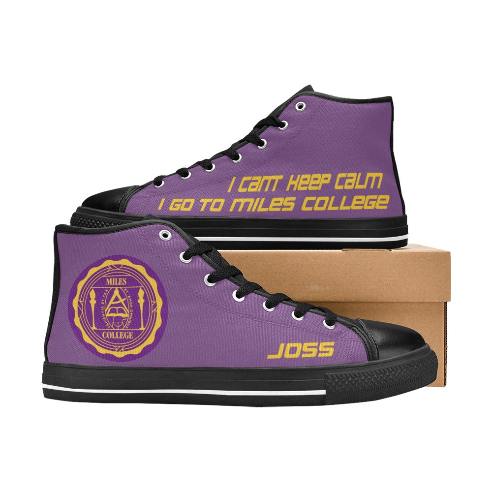 Customized High Top Canvas Shoes