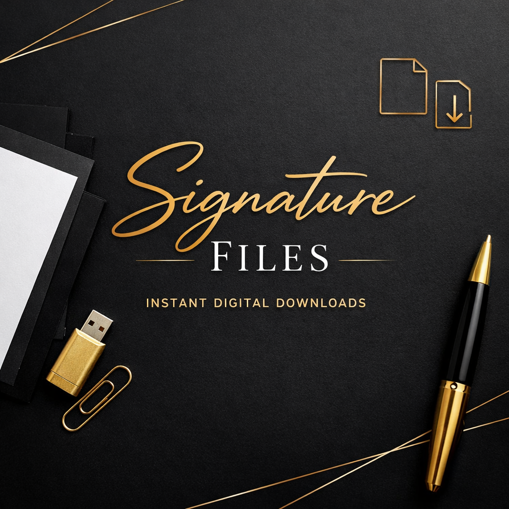Signature Files – Signature Kustoms