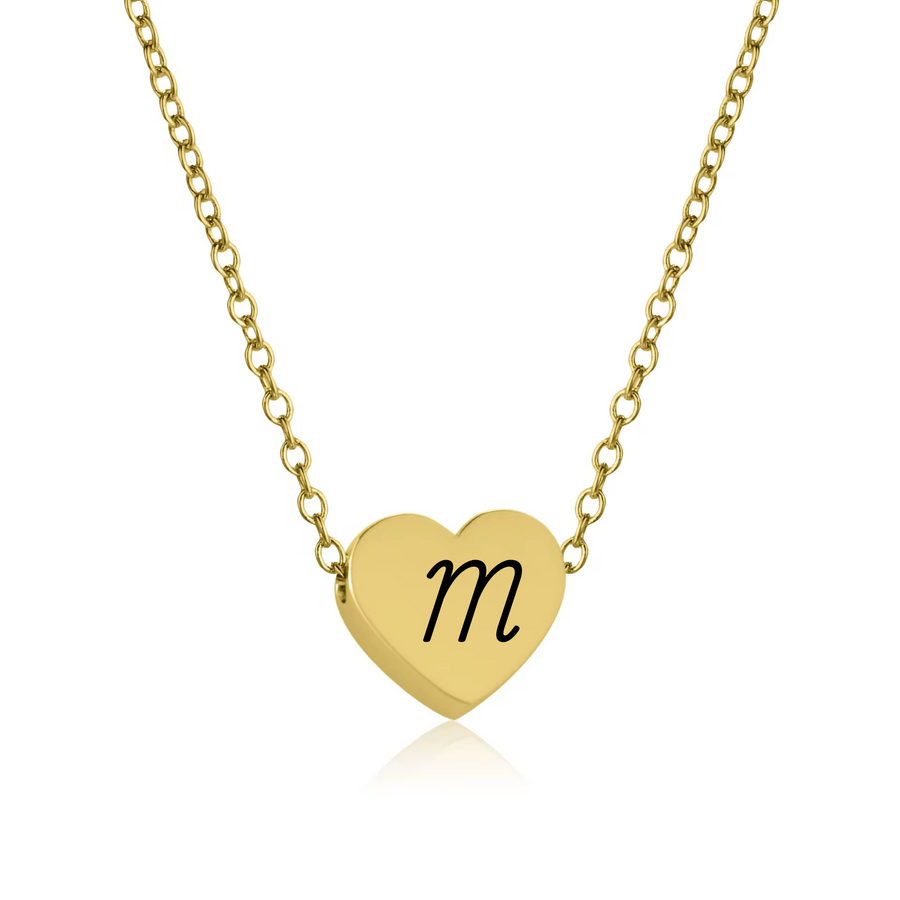 Minimalist Heart Pendant Necklace