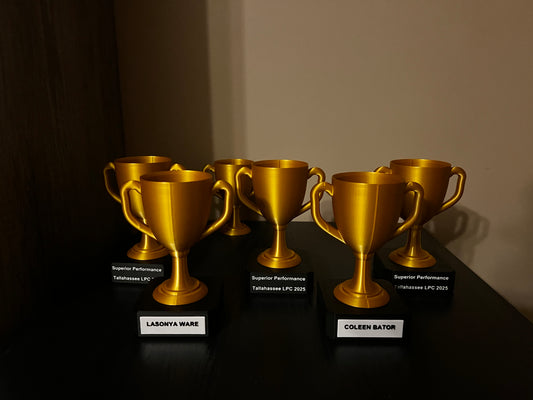 3D Printed Trophies