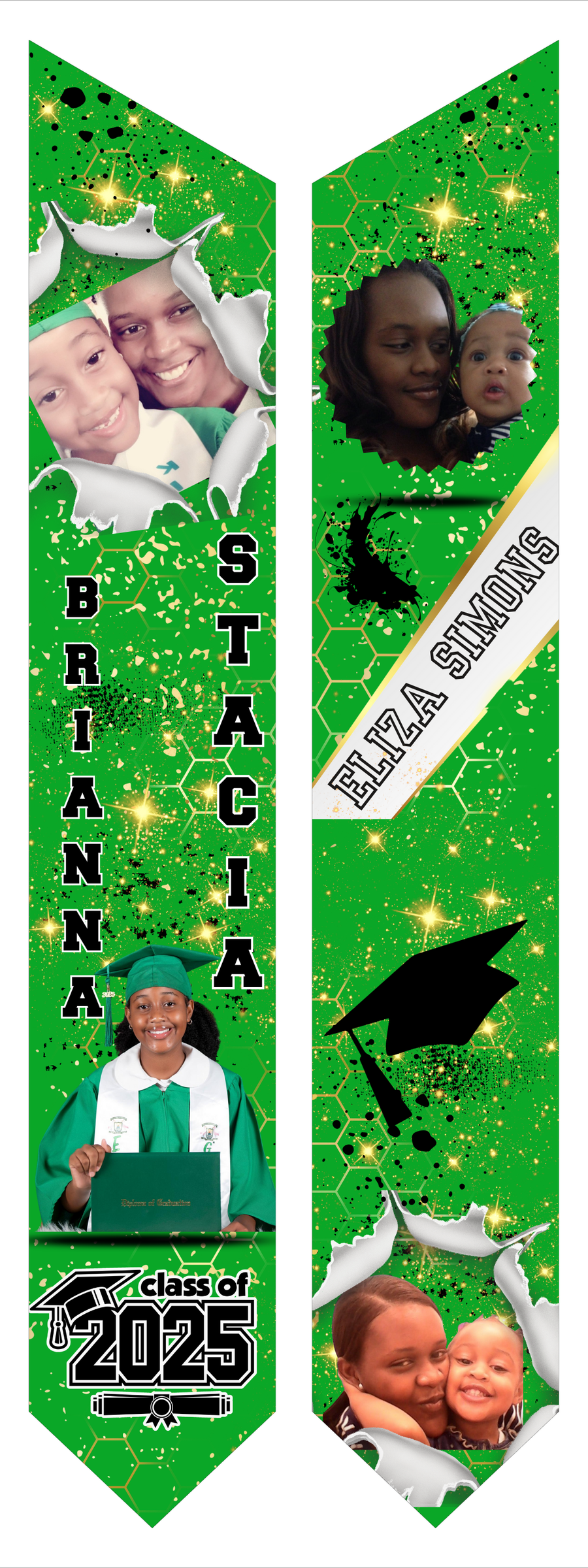 Custom Graduation Stole