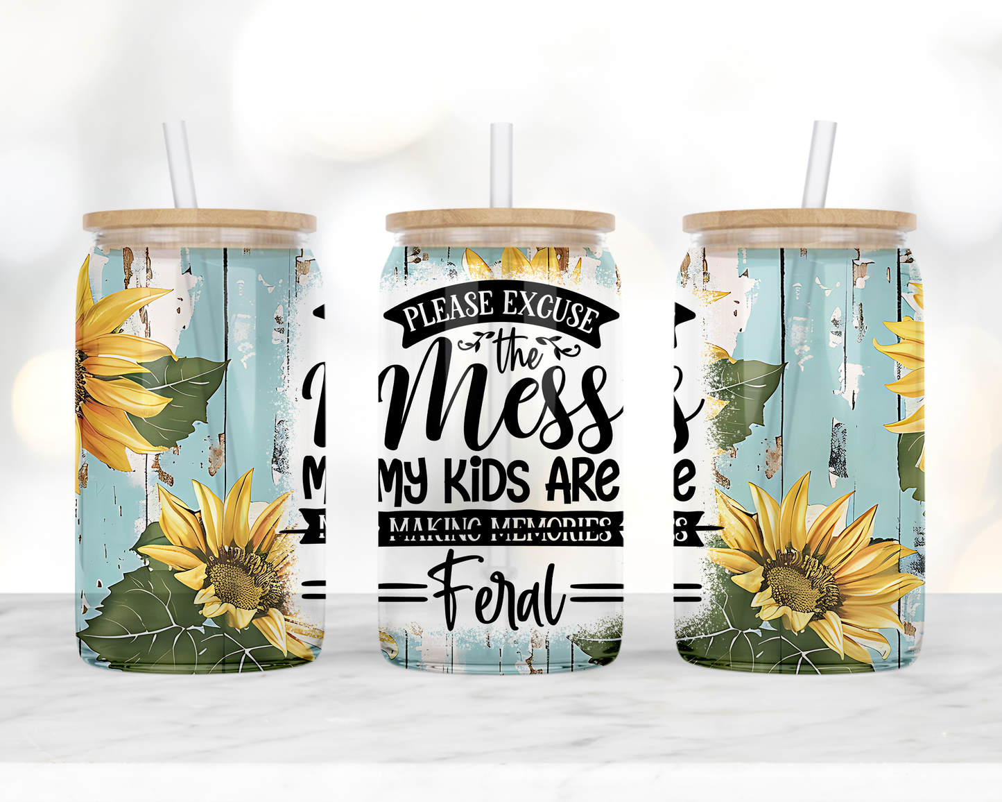 16oz Libbey glass-Mothers Day