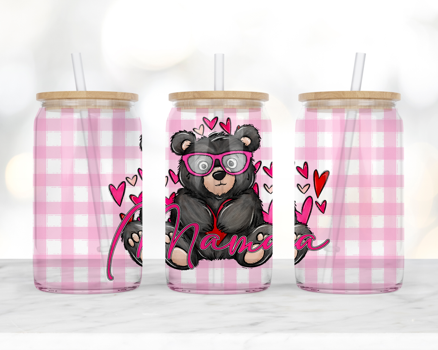 16oz Libbey glass-Mothers Day