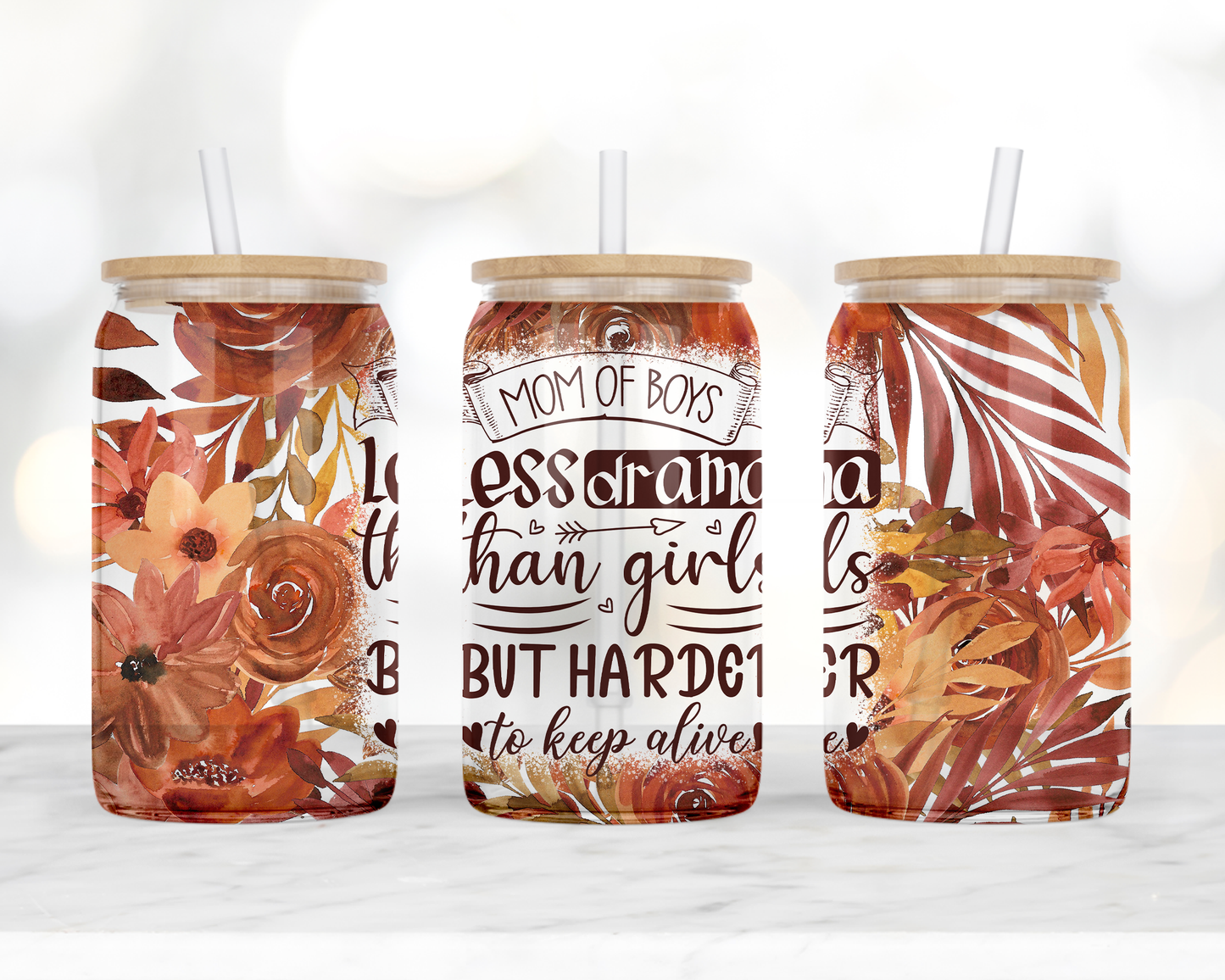 16oz Libbey glass-Mothers Day