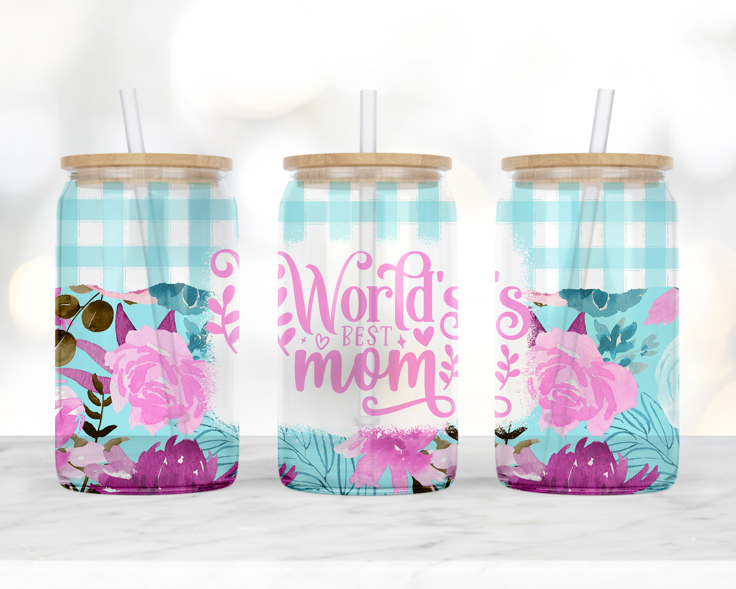 16oz Libbey glass-Mothers Day
