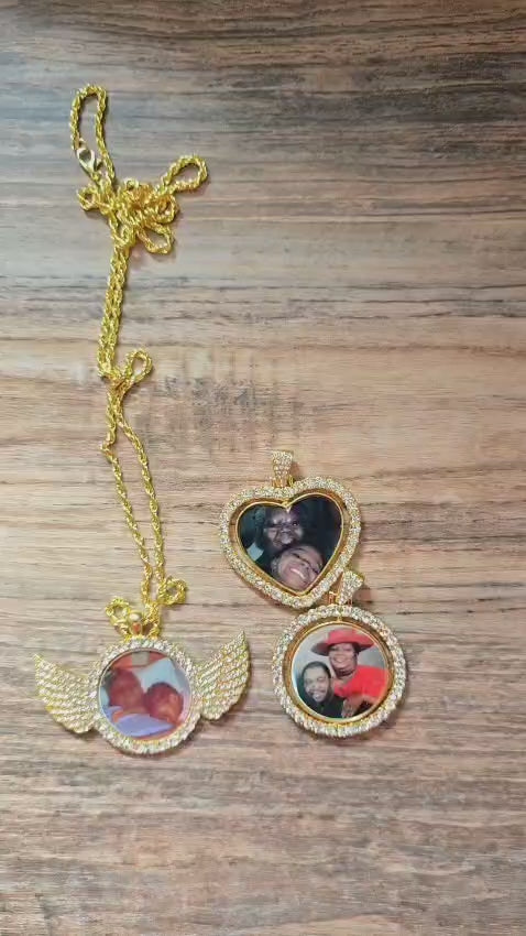 Custom Photo Memory Pendant Necklace