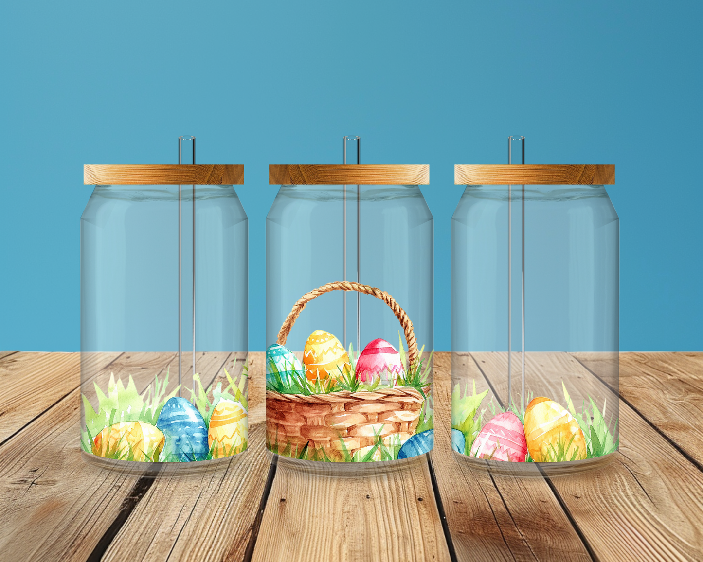 16oz Libbey glass-Easter