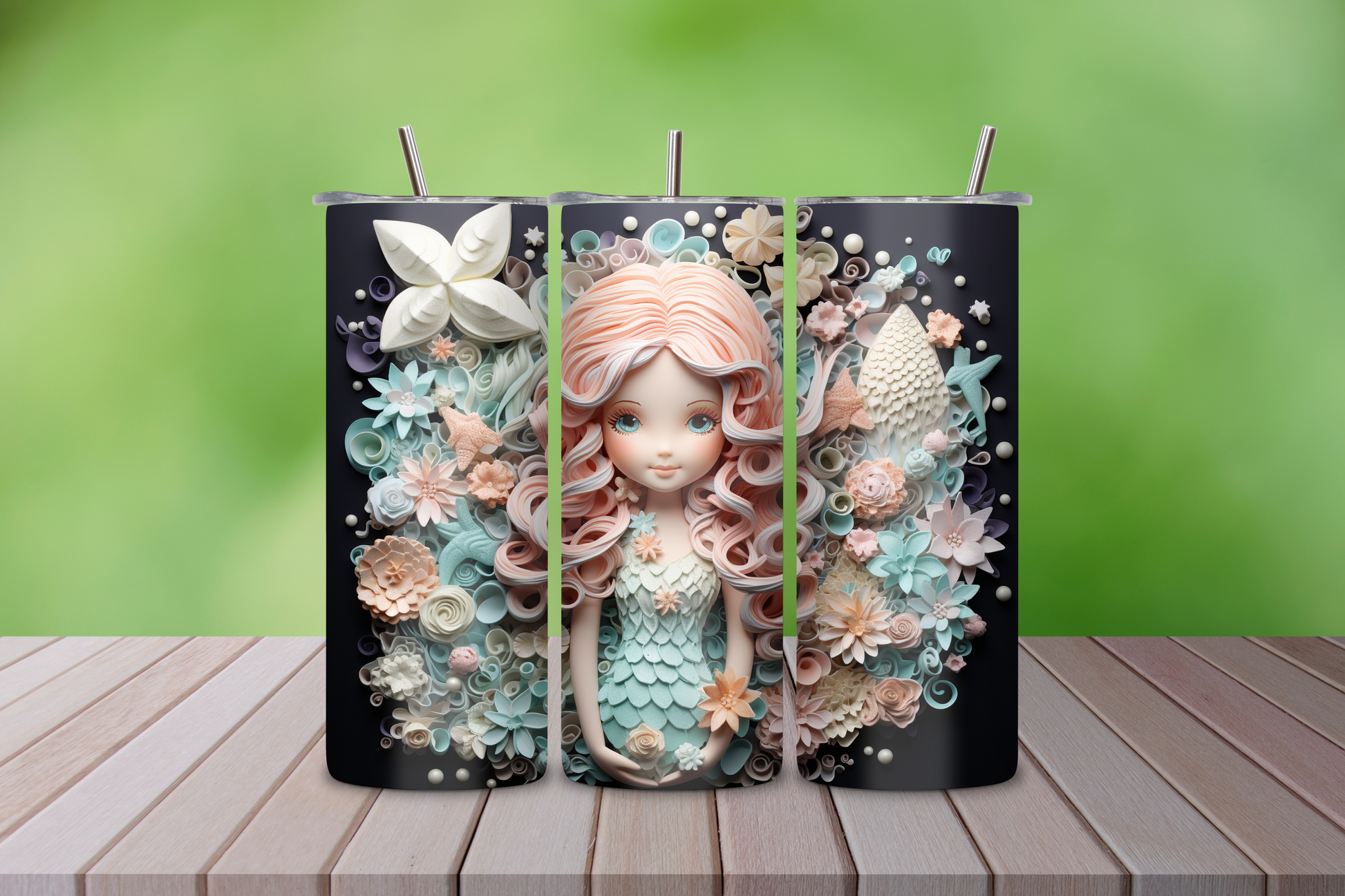 20oz Tumblers_mermaids