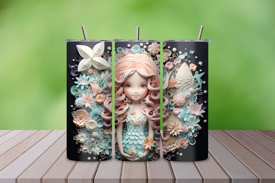 20oz Tumblers_mermaids