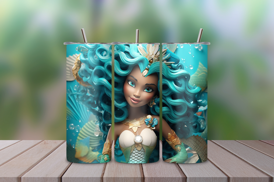 20oz Tumblers_mermaids