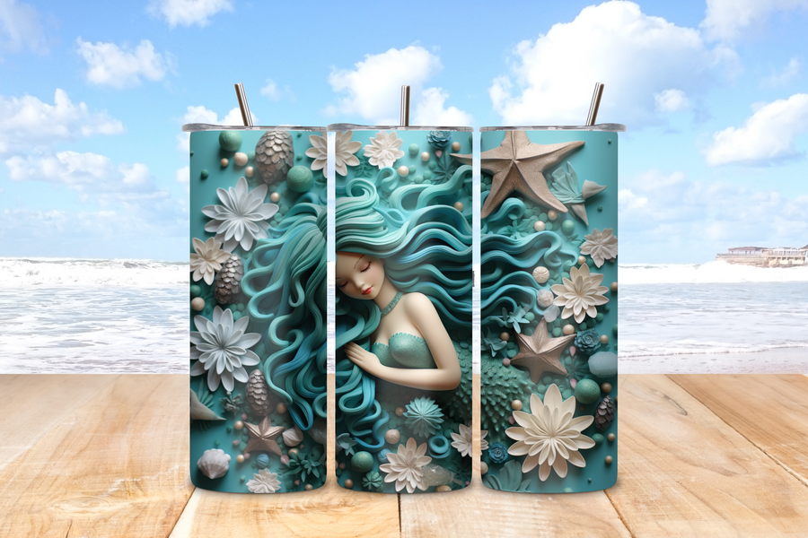 20oz Tumblers_mermaids