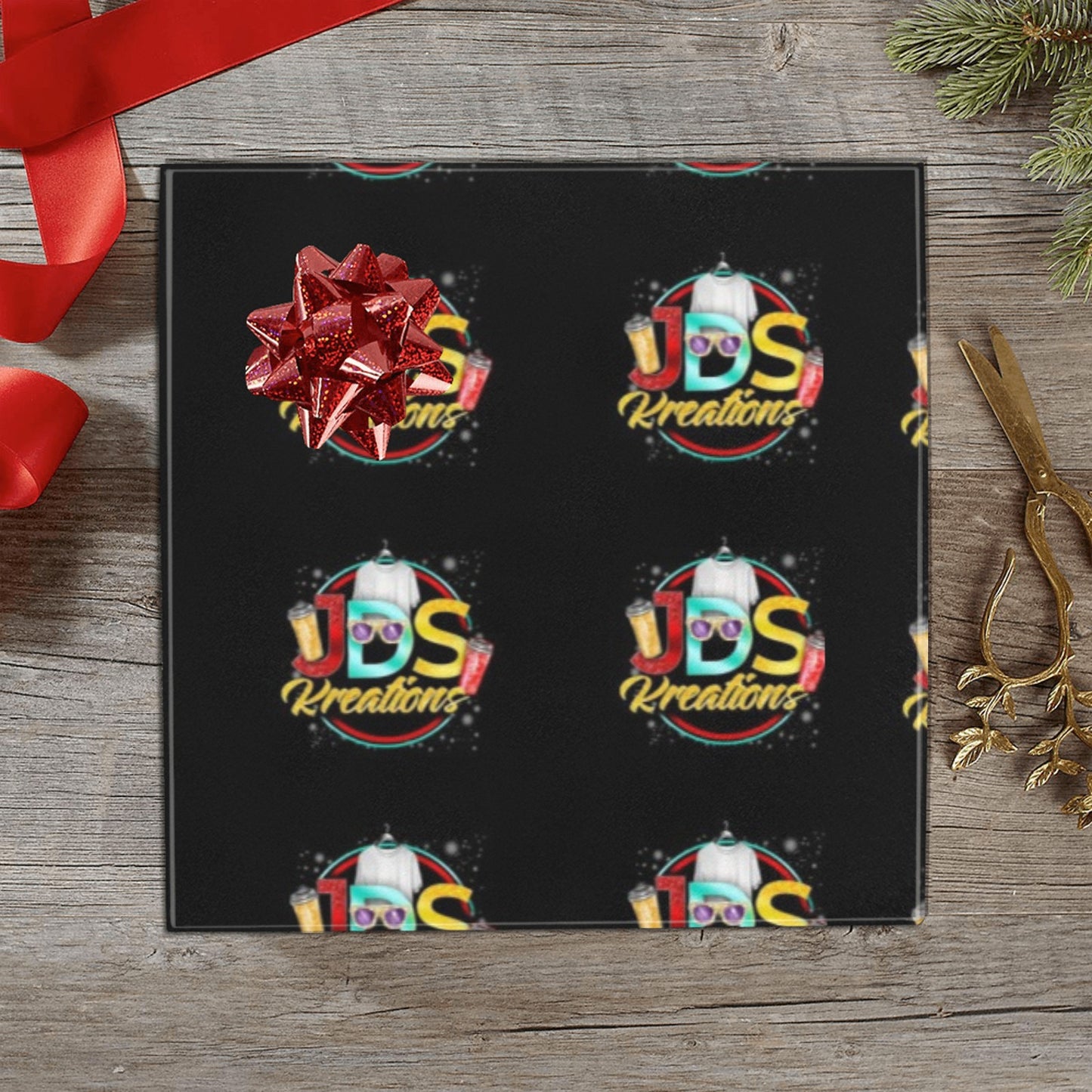 Personalized Gift Wrapping Paper 58"x 23"