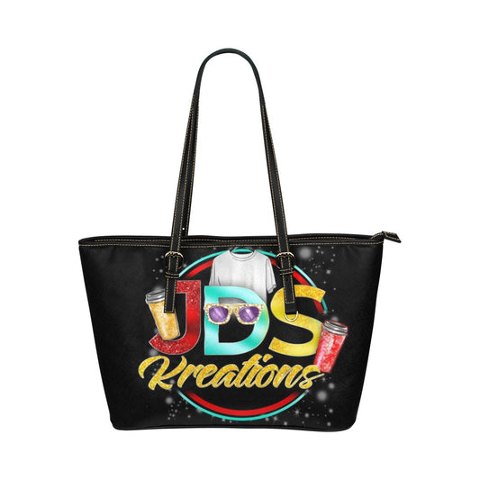 Personalized Leather Tote Bag