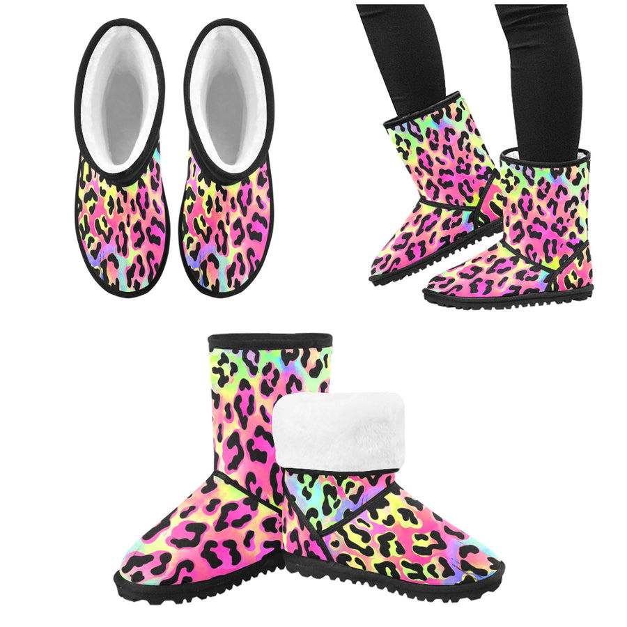 Custom High Top Kid's Snow Boots