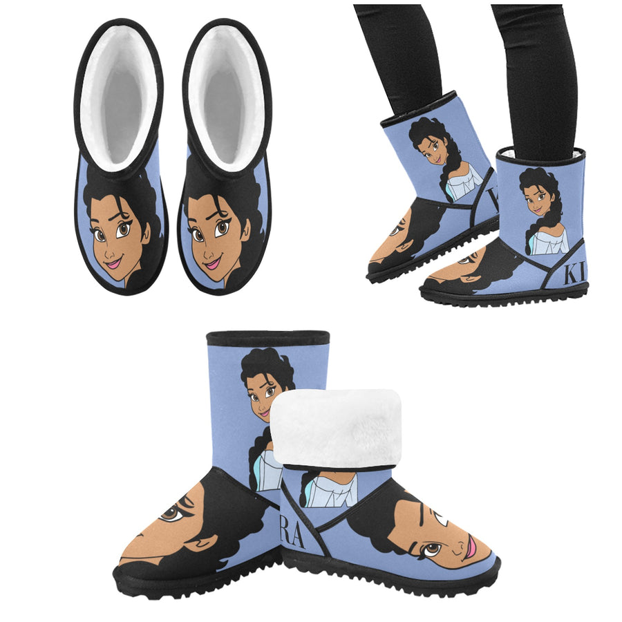 Custom High Top Kid's Snow Boots
