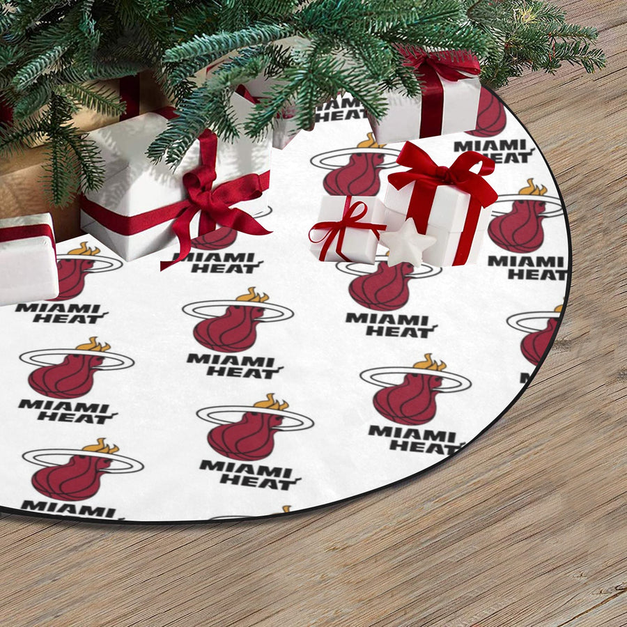 Customizable Thick Christmas Tree Skirt w/o Finge