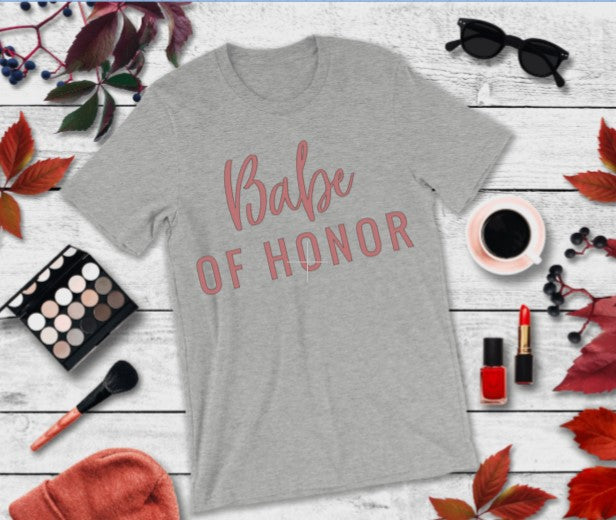 Bridal party single T-shirts