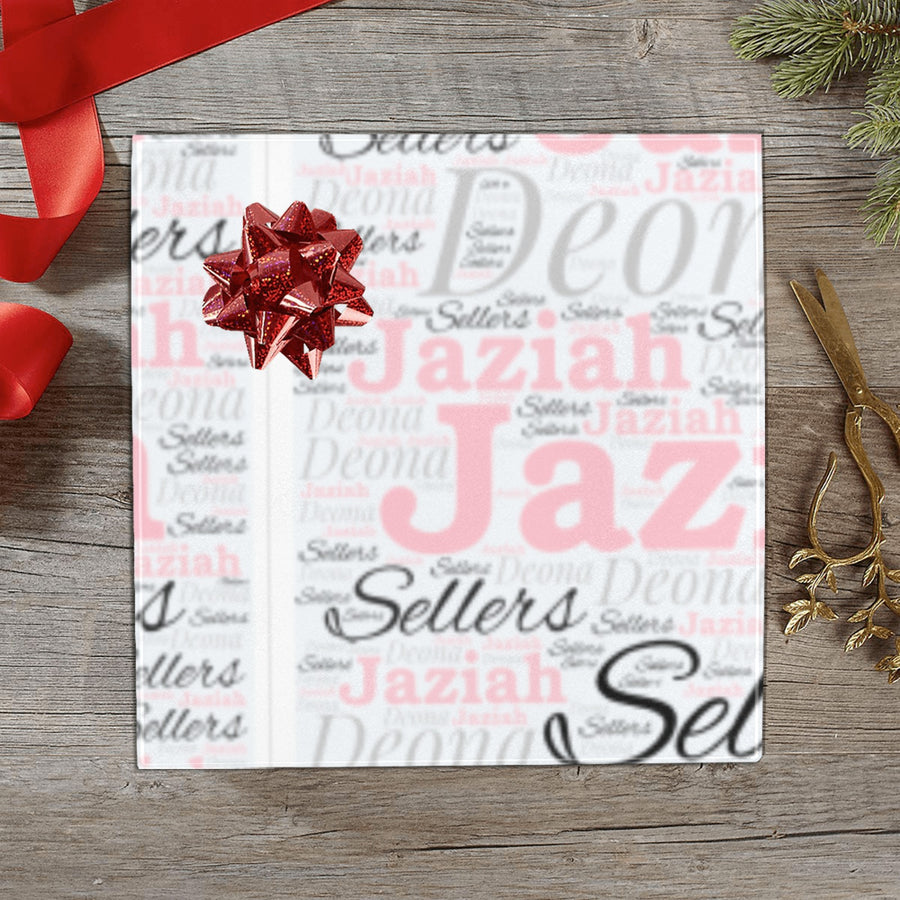 Personalized Gift Wrapping Paper 58"x 23"