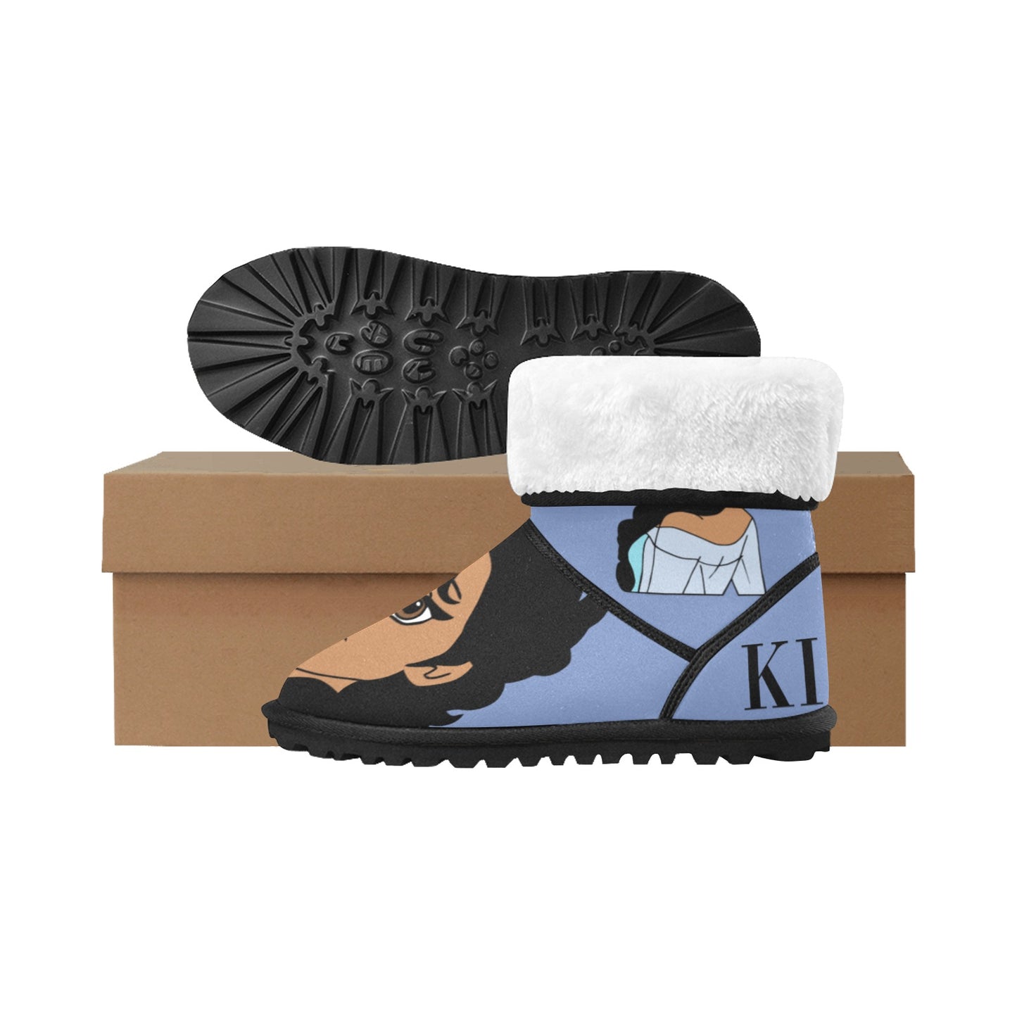Custom High Top Kid's Snow Boots